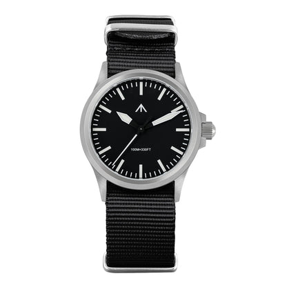 Militado  ML18 36mm Men Watch VH31 Quartz Movement Watches Luminous Sapphire Double Domed Crystal Waterproof Vintage Wristwatch
