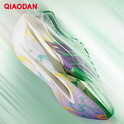 QIAODAN Feiying PB6.0 Ténis de corrida com sola de carbono para homem, ténis profissionais de maratona, ténis desportivos leves QDB023263299
