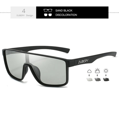 DUBERY Full Rim Polarized Sunglasses For Men And Women 9 Colors Model 379