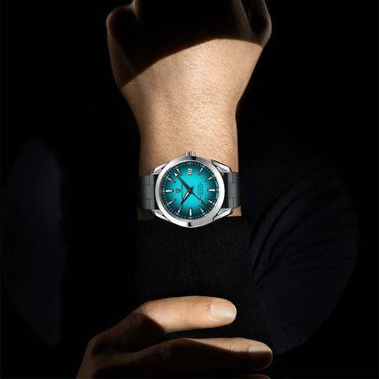 Reloj de lujo para hombre PAGANI DESIGN – Modelo automático mecánico (calibre 8215), de acero inoxidable, hermético, con indicador de fecha y agujas luminiscentes