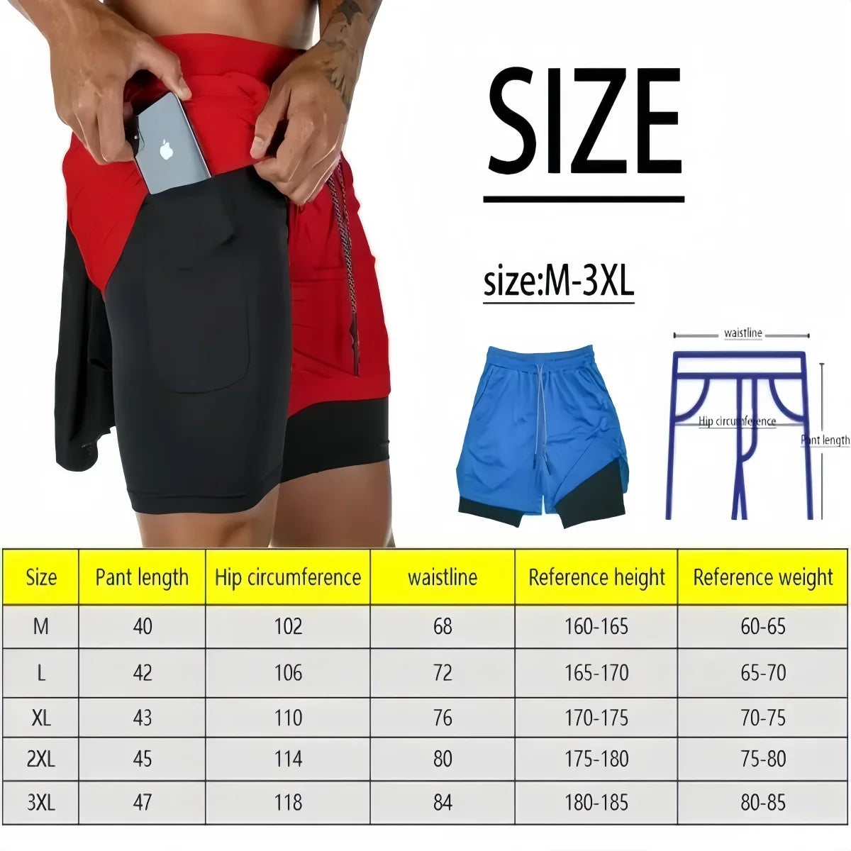 Dragon Ball Son Goku Summer Men's Bot Fitness 2025 Double-Layer Replica Two-Piece Loose-Fit Training Running Shorts Casual Pants