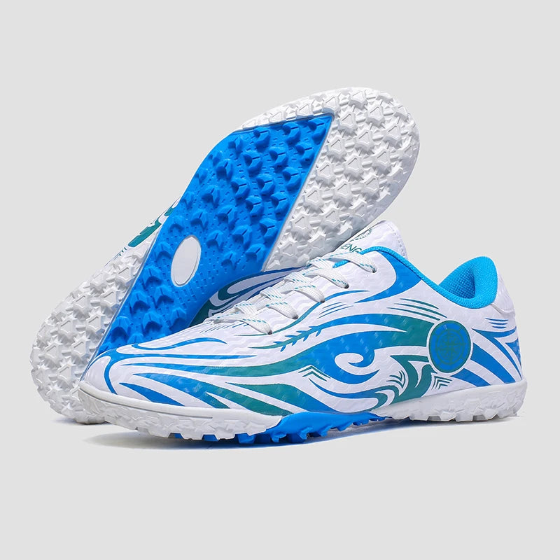 Herren-Fußballschuhe, komfortabel und atmungsaktiv, für Jungen, leicht, rutschfest, Trainingsschuhe für Rasen, Kunstrasen und Outdoor-Sport