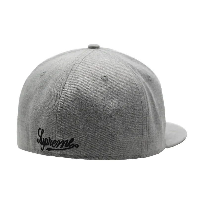 Hímzett, teljesen zárt, testre szabott sapka, New York-i méret, Trucker, Bboy, férfi, karimás, hiphop, sima, baseball, snapback, lapos karimájú, Era