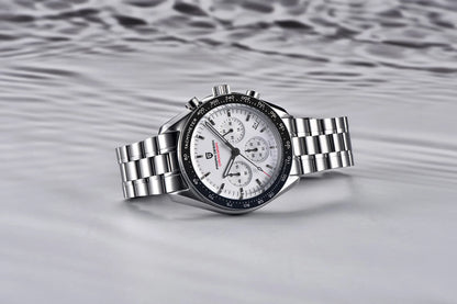 2026 New PAGANI DESIGN Mens Watches Panda Moon Watch Luxury Quartz Watch For Men Automatic Date Sport Chronograph Wristwatch Men
