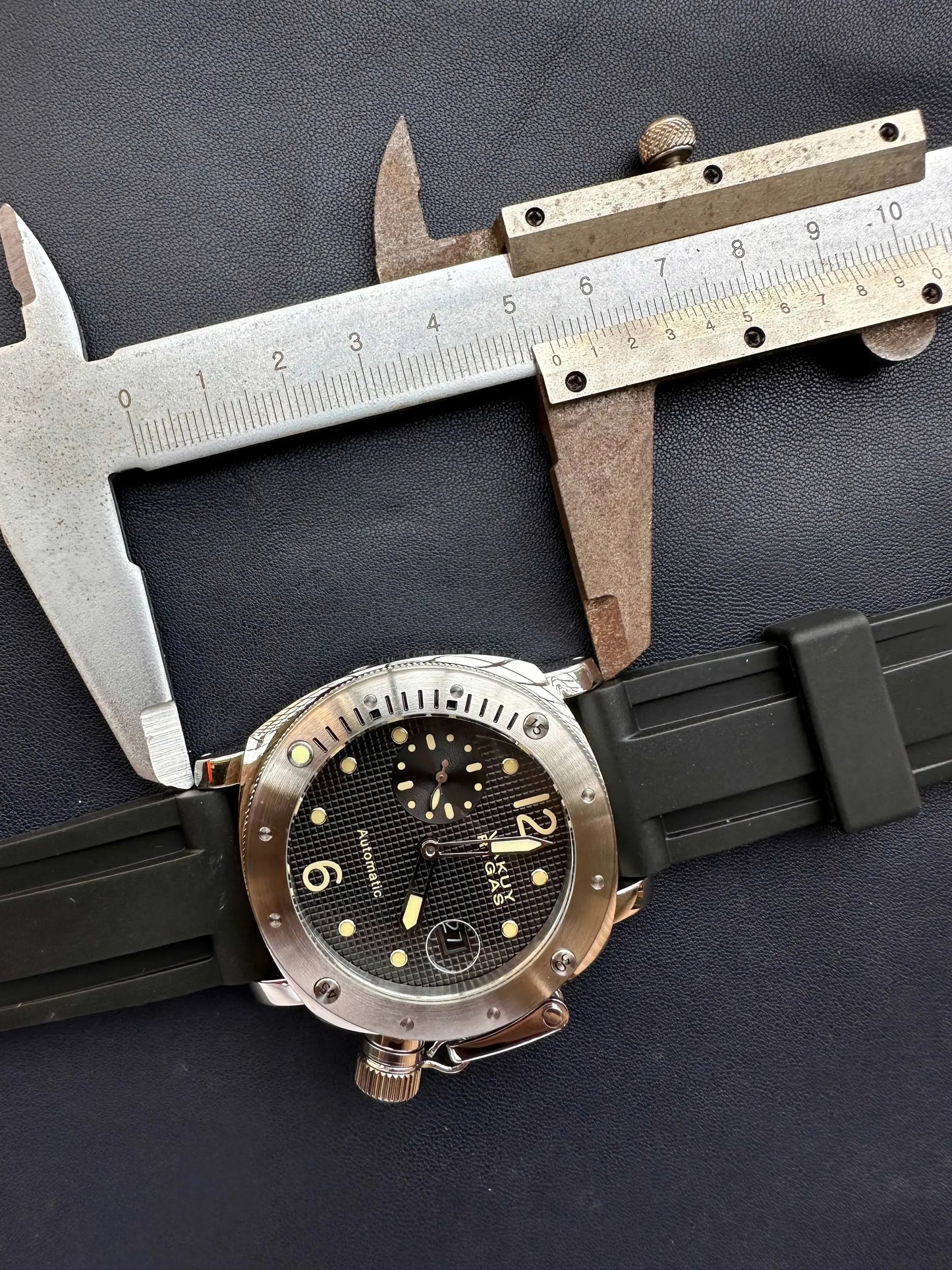 Men's Automatic Mechanical Watch Navy Military Watch for Seagull ST25 Automatic Movement Super Luminous 200 Waterproof