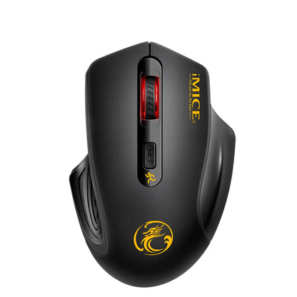 Nova brezžična miška 2000DPI z nastavljivim sprejemnikom USB 3.0, optična računalniška miška 2.4GHz za gaming, ergonomska zasnova za prenosnik