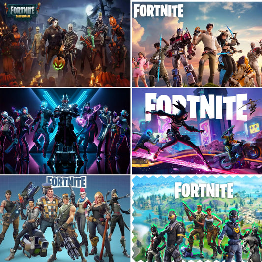 F-fortniteds Backdrop Poste  Boy Birthday Party Banner Kids  Birthday Cake Table Decor Party Supplies Photography Props Gift