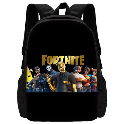 Hot-Game-Shooter-Fortnites-Kinderrucksack für Jungen und Mädchen, Schüler-Geburtstagsgeschenk, Unisex-Schultasche für Kinder, langlebiger Camping-Rucksack