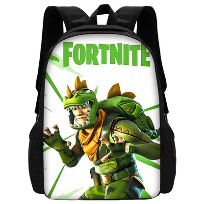 Mochilas Escolares FortniteS Hot Game para Crianças, Rapazes e Raparigas, Presente de Aniversário para Estudantes, Unissexo, Duráveis, para Escola e Campismo