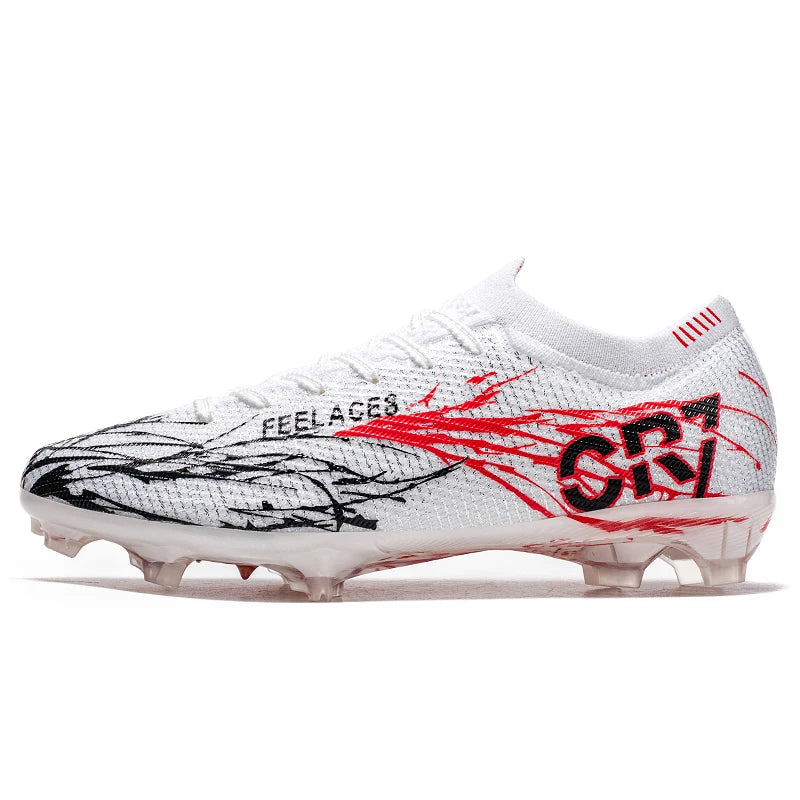 Chaussures de football professionnelles, crampons antidérapants, chaussures de soccer pour hommes, baskets d'entraînement pour terrain en gazon et extérieur
