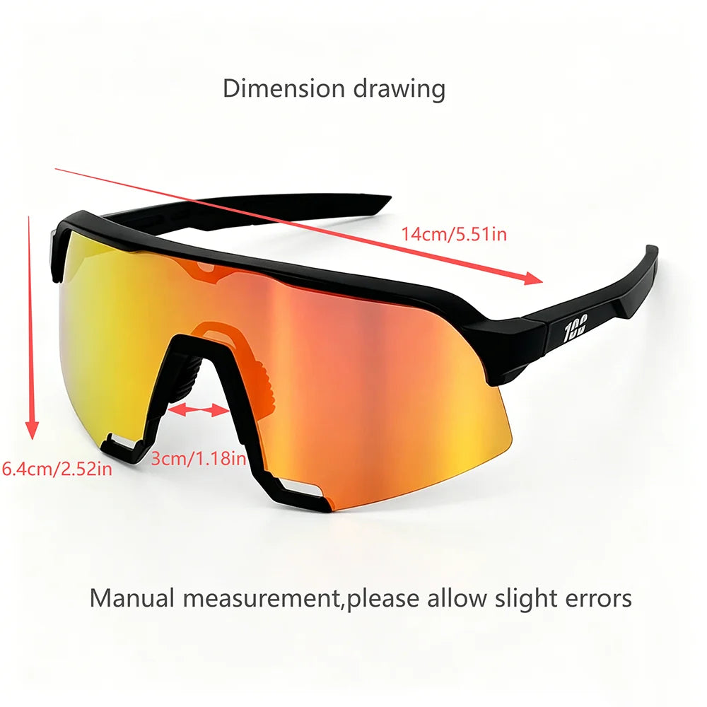 Bicycle Photochromic Sunglasses UV400 HD Lens MTB Cycling Goggles For Men Outdoor Sports Windproof Women Road Bike Glasses