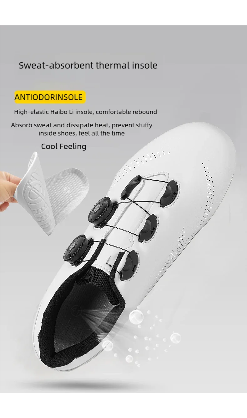 Sneakers da ciclismo veloci, scarpe da bici da strada uomo donna, scarpe sportive da ciclismo su strada, tacchette da bici da corsa autobloccanti SPD