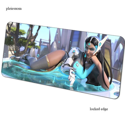 Overwatch mouse pad HD print gaming mousepad game 900x400x3mm mouse pad gamer computer desk cheapest mat notebook mousemat PC