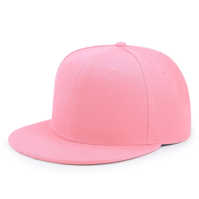 Custom Print Embroidery Logo Flat-brimmed baseball cap Unisex Outdoor Hat Hip Hop Dad Hat Gorras Hombre Street Snapback Hat