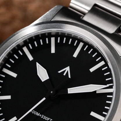 Militado  ML18 36mm Men Watch VH31 Quartz Movement Watches Luminous Sapphire Double Domed Crystal Waterproof Vintage Wristwatch