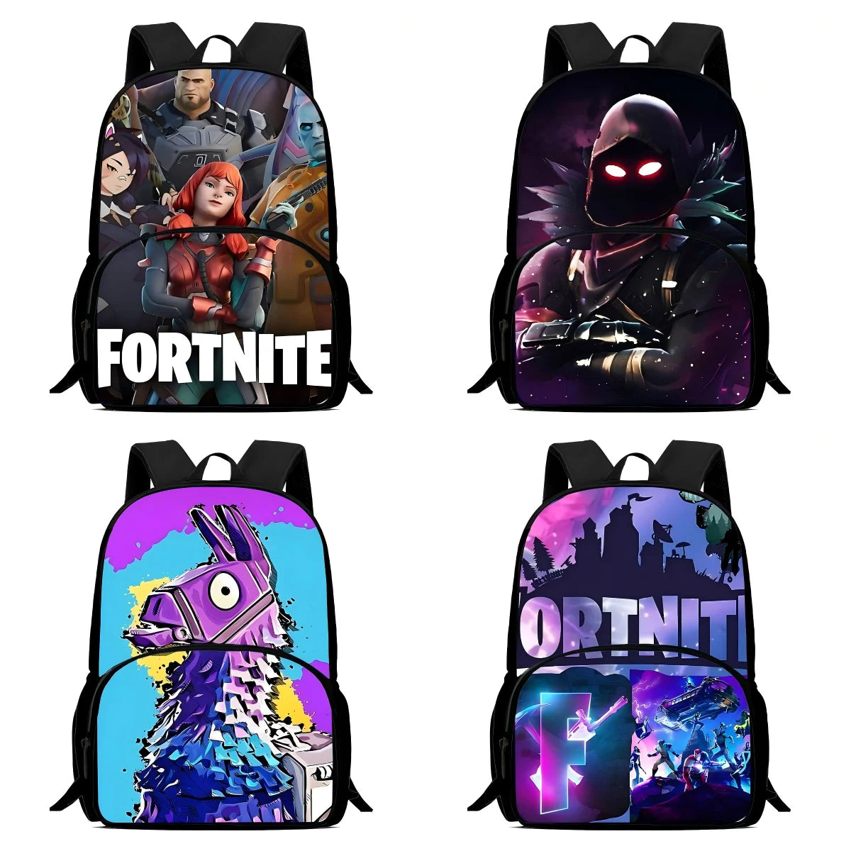 Mochilas Classic Game Fortnites para Crianças, Rapazes e Raparigas, Presente de Aniversário para Estudantes, Mochilas Escolares Infantis de Grande Capacidade, Duráveis, para Campismo