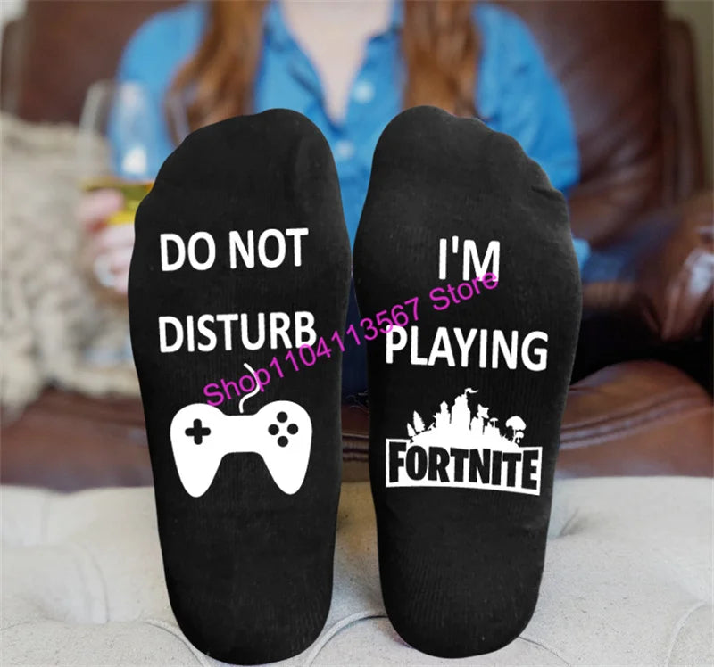 Hot Game Fortnited 1 Pair Socks for Men Women Soft Durable Sock Victory Royale Keep Warm Casual Cotton Socks Hosiery Gift