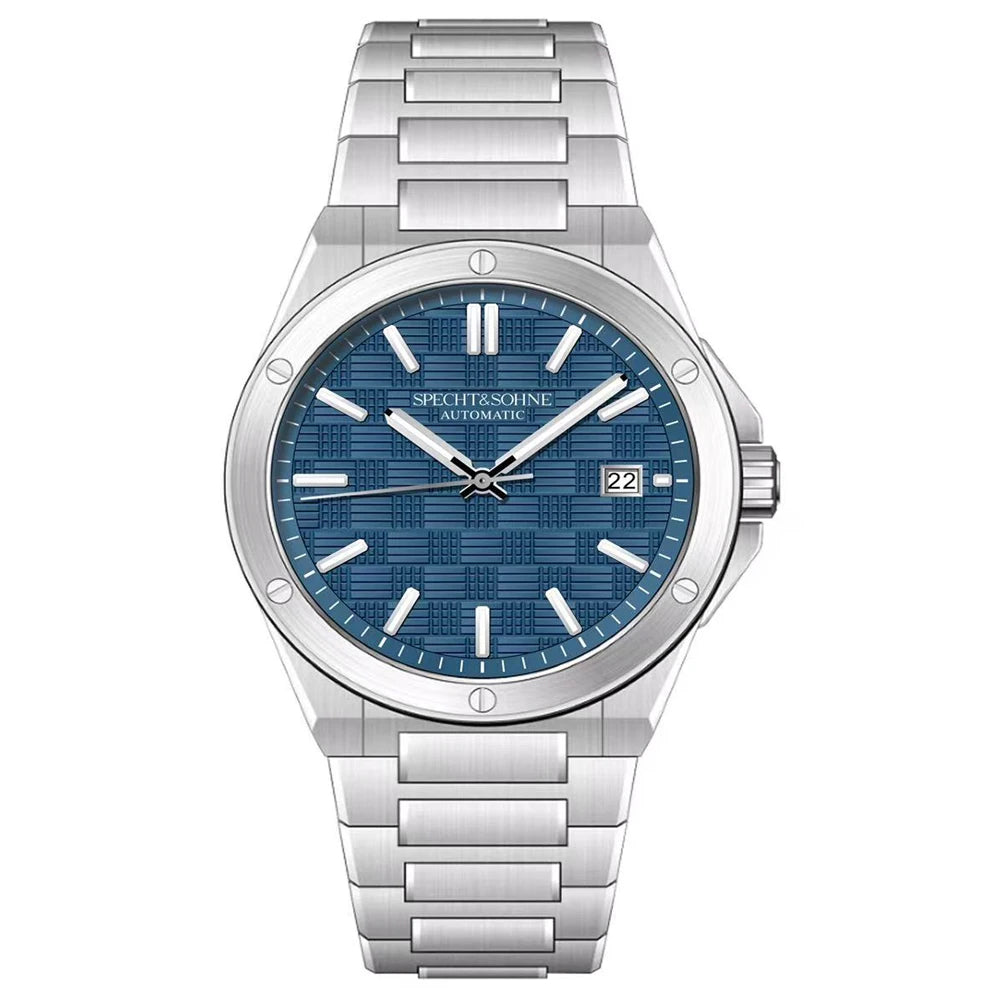 Relógio Masculino Specht&Sohne 2025 Novo 38MM Automático, Movimento Japonês Miyota 8215, Aço, Vidro de Safira, Reloj Homb Impermeável