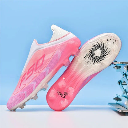 Nouvelles chaussures de football pour hommes, chaussures de football respirantes à haute cheville, ultralégères, antidérapantes, chaussures de sport de haute qualité, pour match en plein air