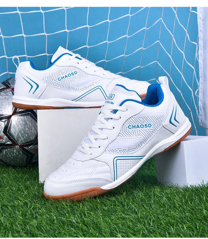 Professionelle fodboldstøvler til mænd, skridsikre futsal-træningssko, slidstærke, ultralette sneakers til udendørs og indendørs brug, unisex
