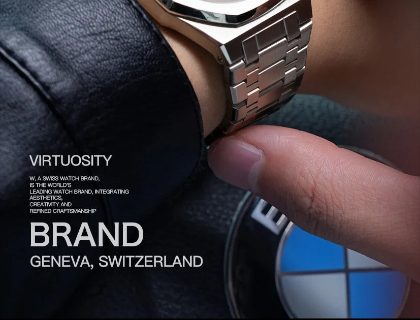 CARNIVAL Mens Mechanical Watch Brand Luxury Sapphire NH36 Movement Automatic Wrist Watches 50m Waterproof for Men Reloj Hombre