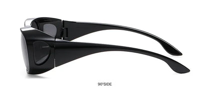 2025Polarized Sunglasses Fit Over Eye Glasses Driving Wrap Shield Goggles Fishing Glasses Sports Sunglasses Night Vision Glasses