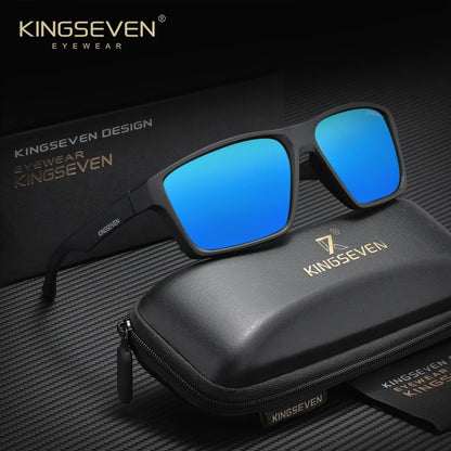 KINGSEVEN Polarized Sunglasses For Men Women Driving Glasses Male Goggle UV400 Driving Outdoor Eyewear TR90