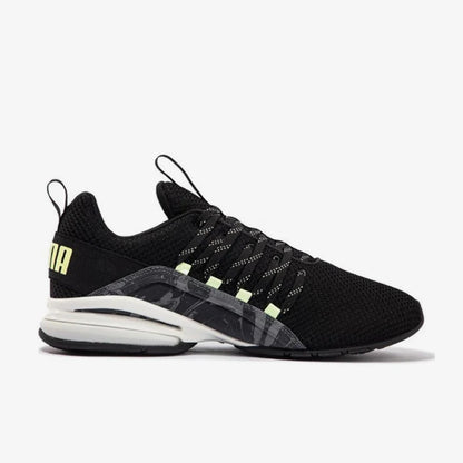 Puma Authentic Axelion, nouvelles chaussures de course pour hommes, modèle noir et blanc, idéales pour les trajets quotidiens, 310128-02.