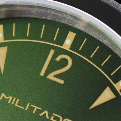 Militado ML08 Vintage Quartz Watch Ronda 515 Movement Ar Sapphire Mirror 38Mm Wrist Watch Date Super Luminous Waterproof Watches