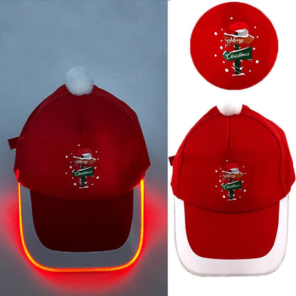 Modieuze lichtgevende baseballpet met LED-verlichting, hiphop-pet voor bar en club, fluorescerende hoed voor heren en dames, DJ-dansaccessoire en kostuumprop