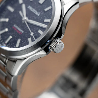 PX1746 New Mens Mechanical Watches Aventurine Dial 100M Waterproof Clock Sapphire Glass Automatic Men Watch Relogio Masculino
