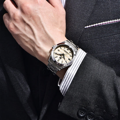 BENYAR Top Sand Series 40mm Hot Selling Mechanical Watch 316L Stainless Steel Simple 5 Bar Waterproof Automatic Men's Watch