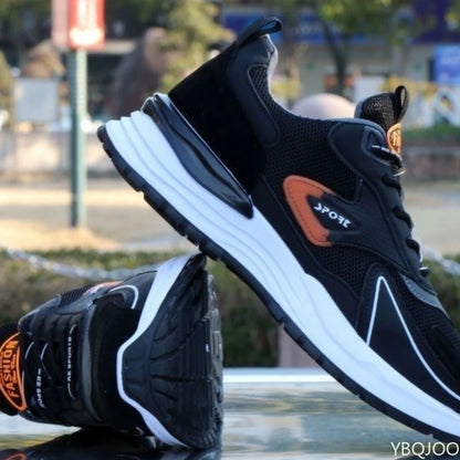 2025 grande taille automne mode nouvel article respirant décontracté confortable chaussures pour hommes polyvalent, léger plat sport chaussures pour hommes
