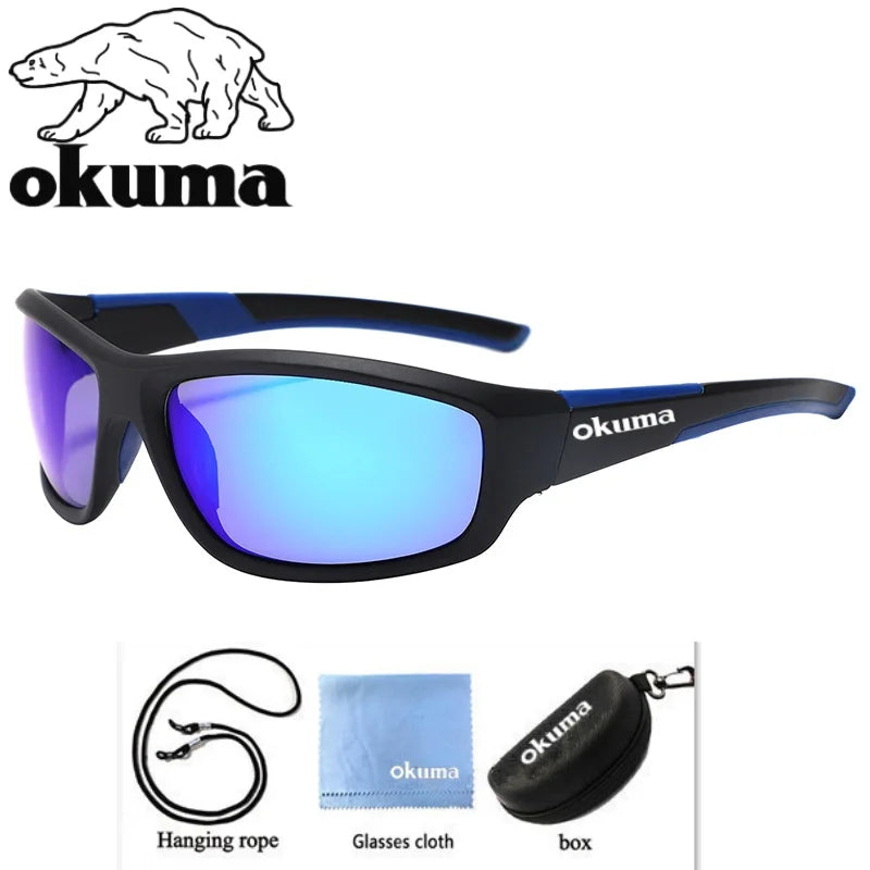Okuma new fashion outdoor polarized glasses UV400 for cycling fishing driving camping and other sports