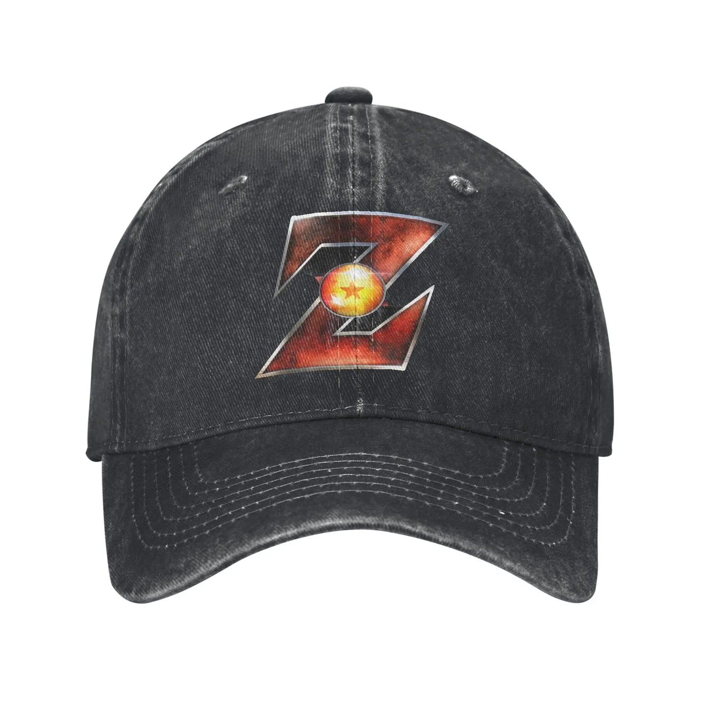Dragon Ball Master Rosh TURTLE SCHOOL Unisex Baseball Cap Distressed Washed Caps Hat Fashion Outdoor Unstructured Soft Headwear, Produit gaming premium Fraquane