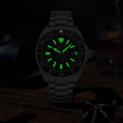 TOPHILL Men's Automatic Watches Men Dive Watch 300m Waterproof Mechanical Wristwatch NH35 Super Luminous Clocks Sapphire Mirror