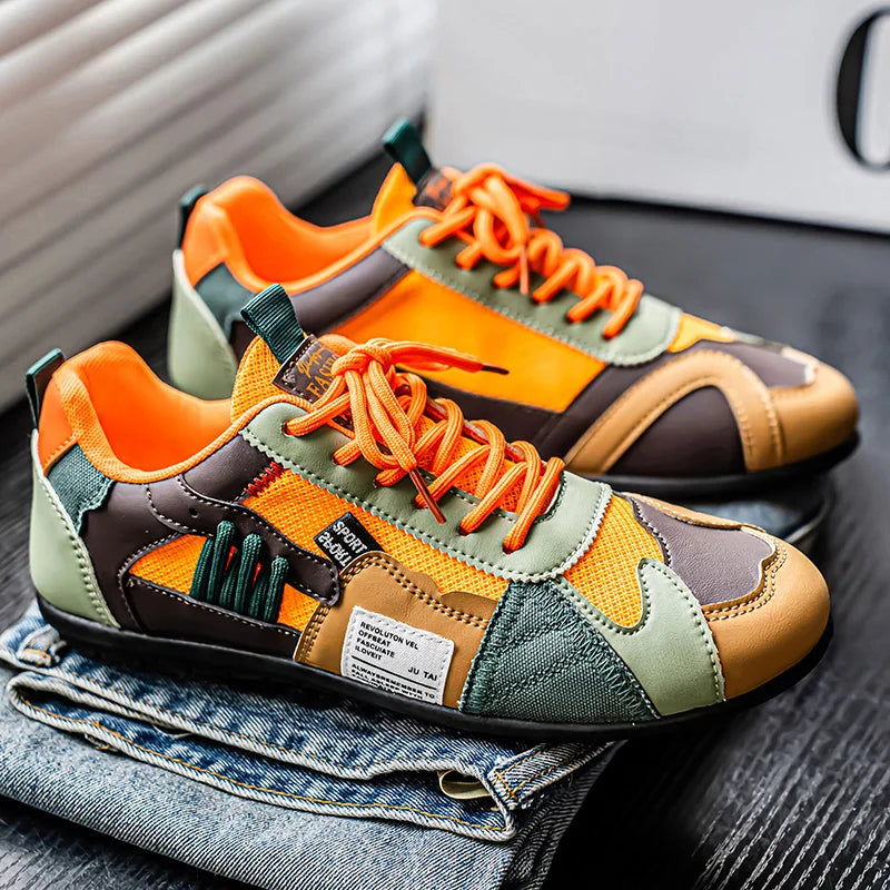 Męskie codzienne sportowe buty outdoorowe do wędrówek, modne, streetwearowe i wygodne