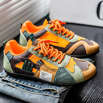 Męskie codzienne sportowe buty outdoorowe do wędrówek, modne, streetwearowe i wygodne