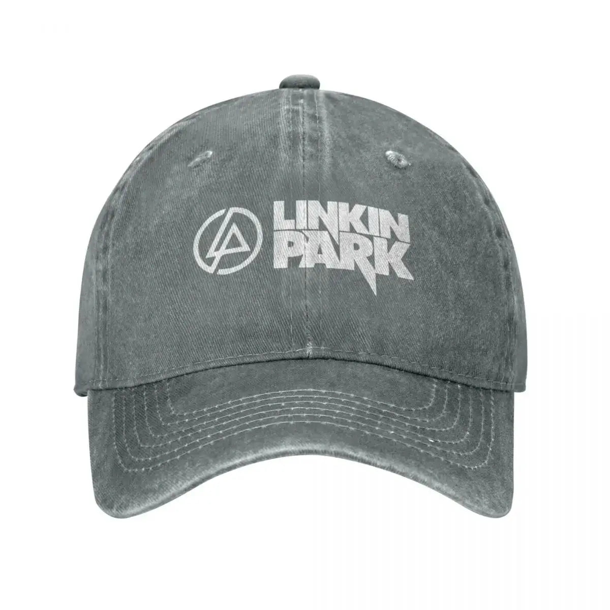 Linkins Meteora Minutes To Midnight Casquettes de baseball pour hommes et femmes, pour le parc et la chasse, effet vieilli et délavé, style vintage, pour le golf et les activités de plein air, à fermeture à pression