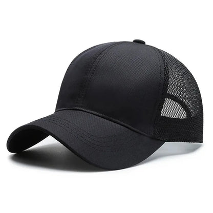 Casquettes de baseball unisexes unies, pour le printemps et l’été, à porter en extérieur, ajustables, décontractées, anti-UV, casquettes de sport