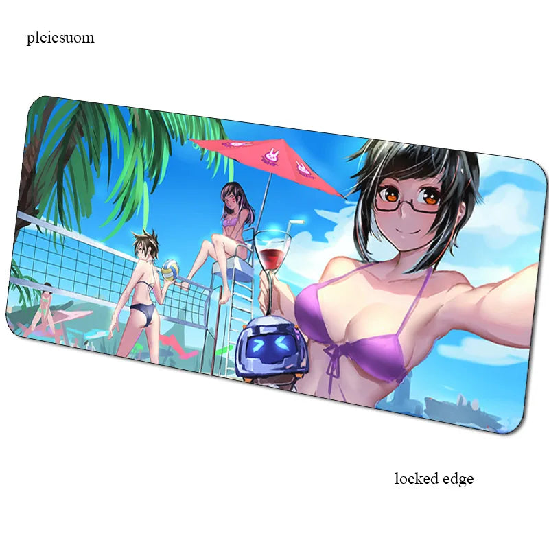 Overwatch mouse pad HD print gaming mousepad game 900x400x3mm mouse pad gamer computer desk cheapest mat notebook mousemat PC