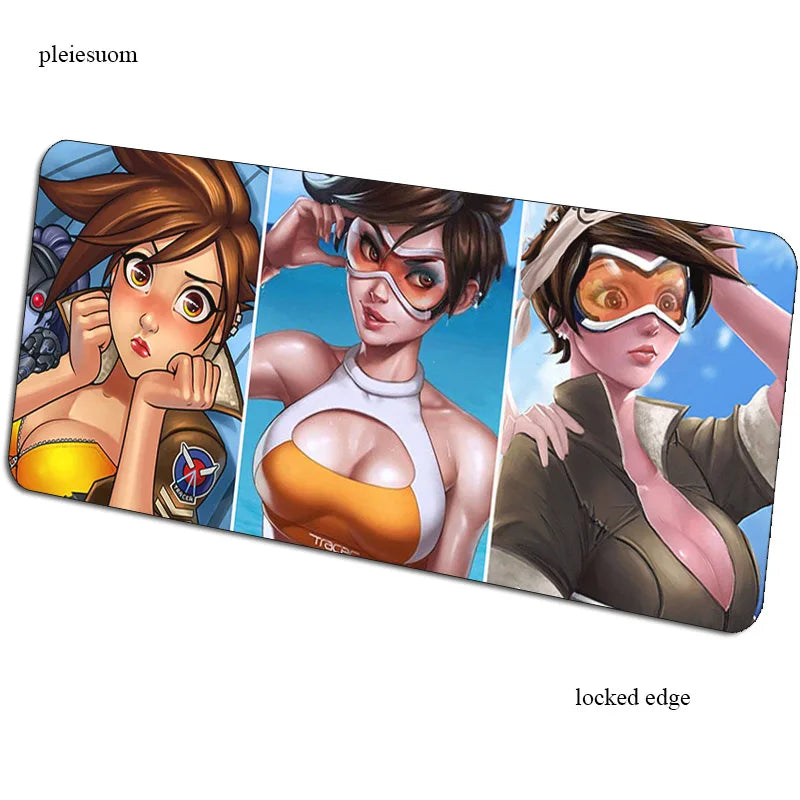 Overwatch mouse pad HD print gaming mousepad game 900x400x3mm mouse pad gamer computer desk cheapest mat notebook mousemat PC
