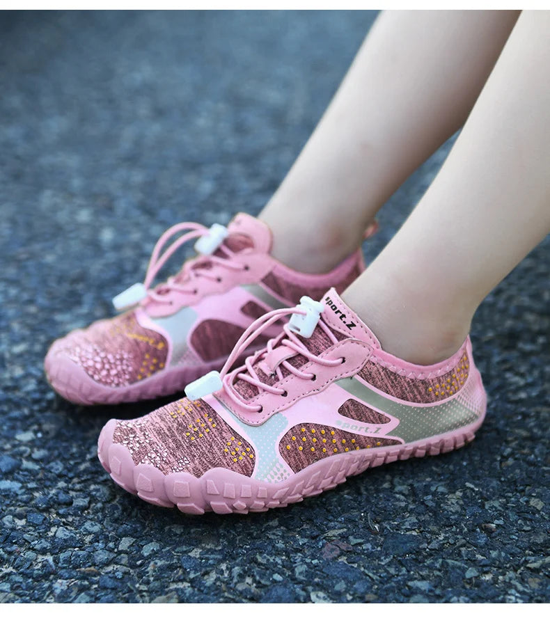 Children Swimming Water Shoes Quick Dry Beach Aqua Shoe Boy Girl Barefoot Sports Wading Sneakers Kids Diving Fishing Surf Sandal
