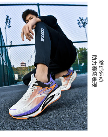 Sports Running Shoes for Men Sneakers Marathon Breathable Comfortable Brand Trend Women’s Athletic Trainers Outdoor Sneakers with Air Cushion