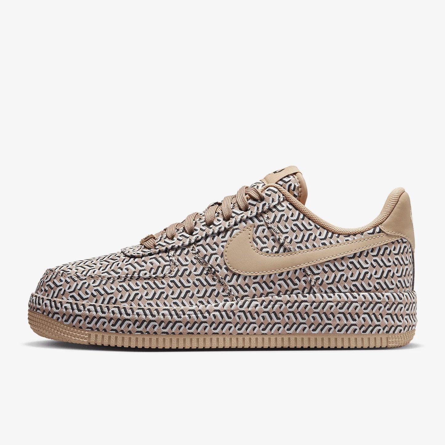 Originalūs Nike sportiniai vyriški ir moteriški kvėpuojantys suvarstomi laisvalaikio batai storu padu su raštu DZ2789-200