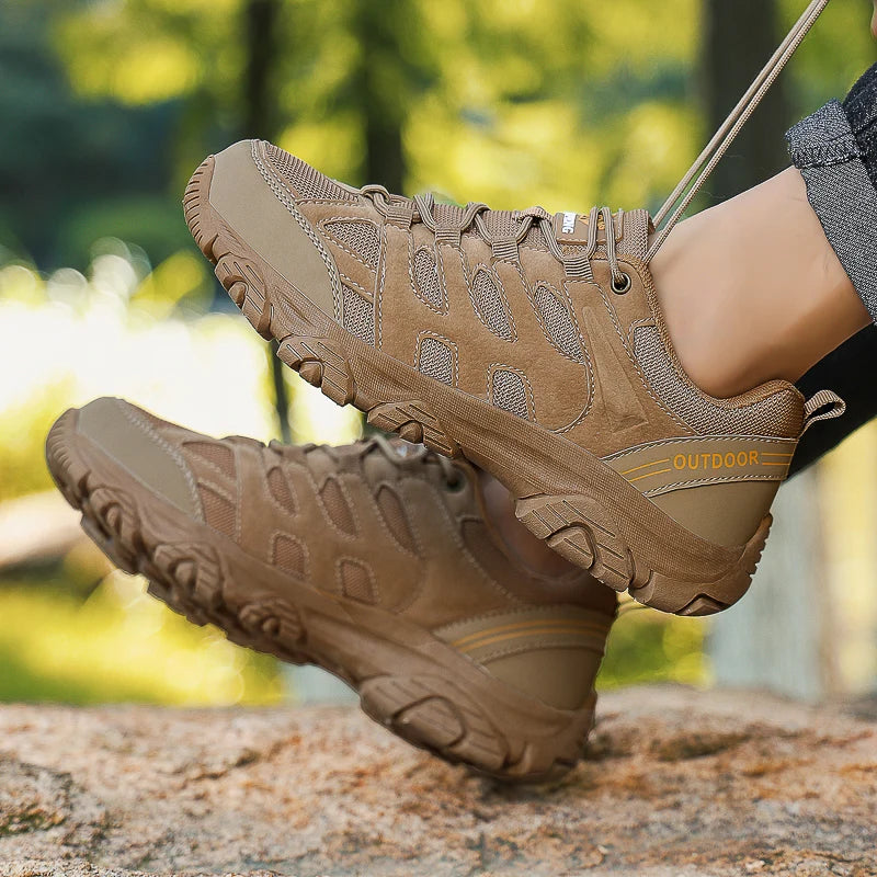 Men Women Outdoor Sports Hiking Shoes Fashion Trekking Sneakers Comfort Footwear All Season Jogging Shoes for Men Breathable Shoes