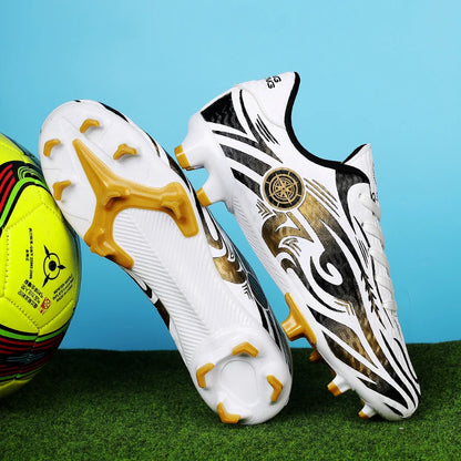 Herren-Fußballschuhe, komfortabel und atmungsaktiv, für Jungen, leicht, rutschfest, Trainingsschuhe für Rasen, Kunstrasen und Outdoor-Sport