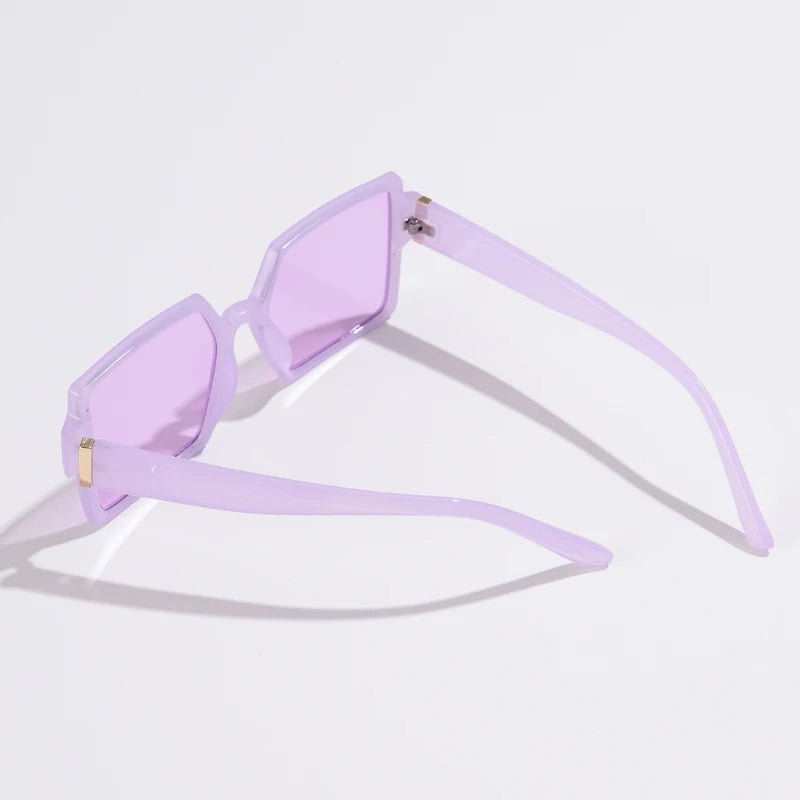 Cycling 1/2pcs Female Square Large Frame Sunglasses Women Retro Brand Big Frame Sun Glasses Black Fashion Gradient Eyeglasses