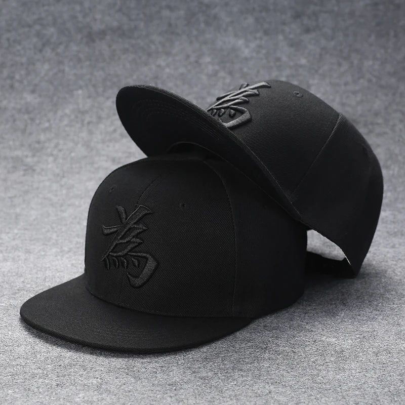 Gorra de béisbol unisex con alfabeto, estilo urbano de verano, bordada, con botón trasero, para exteriores, hip hop, ajustable y casual para hombre y mujer