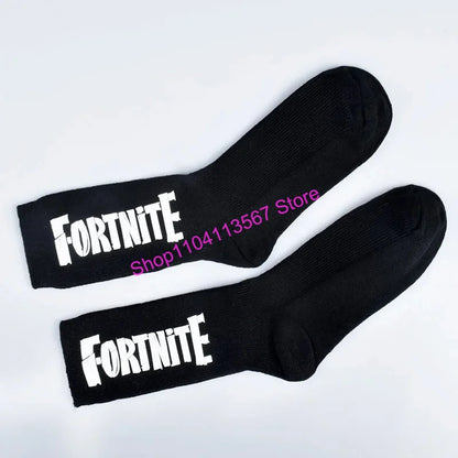 Hot Game Fortnited 1 Pair Socks for Men Women Soft Durable Sock Victory Royale Keep Warm Casual Cotton Socks Hosiery Gift